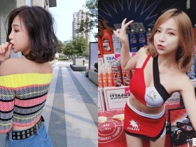 【蜗牛电竞】小隻馬塞高~超誘惑「輕咬手指」的香肩正妹原來是台中水女孩~