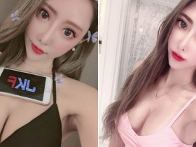 【蜗牛电竞】超兇火辣E奶正妹「唐琦琦」,穿上比基尼「事業線深不見底了」!