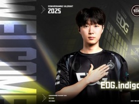 【蜗牛电竞】EDG无畏契约官宣:indigo教练正式加入 担任助教一职