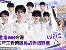 【蜗牛电竞】荣耀加冕!北京WB以5:0的比分战胜对手 斩获2025挑战者杯冠军!