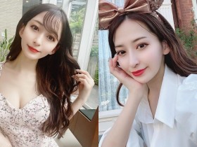 【蜗牛电竞】氣質櫻花妹「大方展現性感曲線」,穿洋裝的「雪白嫩乳」好誘人!