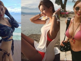【蜗牛电竞】正妹化身「爆乳人魚」超逆天!性感比基尼露「不科學長腿」 乳量快從側溢出