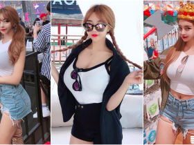 【蜗牛电竞】超爆乳!路邊驚見「白皙大奶妹」誘惑乳量太逆天!超邪惡「美胸視角」畫面好害羞啊…