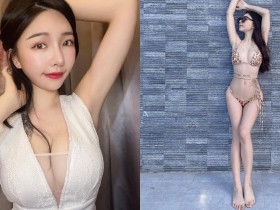 【蜗牛电竞】熱愛水上活動的運動正妹!「Nora林于諾 」飽滿美乳+漂亮腹肌,苗條又火辣!