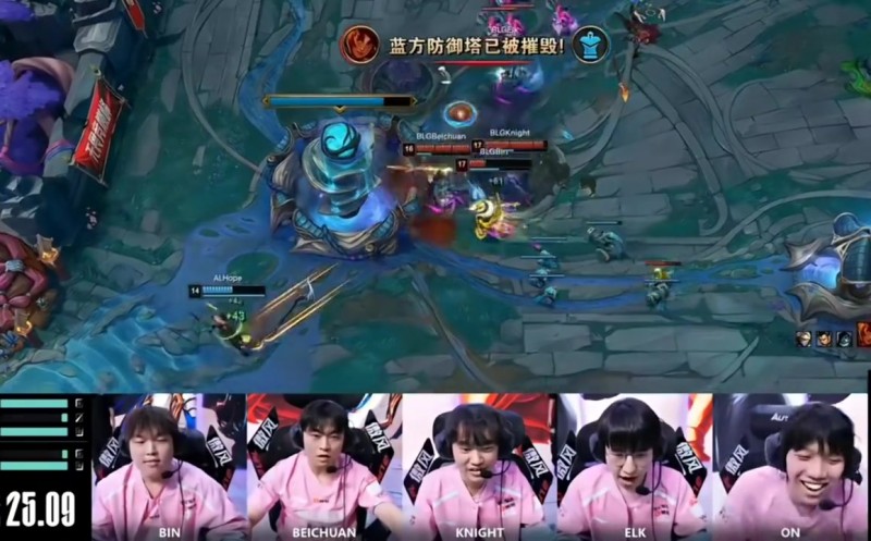 【蜗牛电竞】战胜AL后,ON发文模仿Bin赛后语音呐喊:nice!(破音)