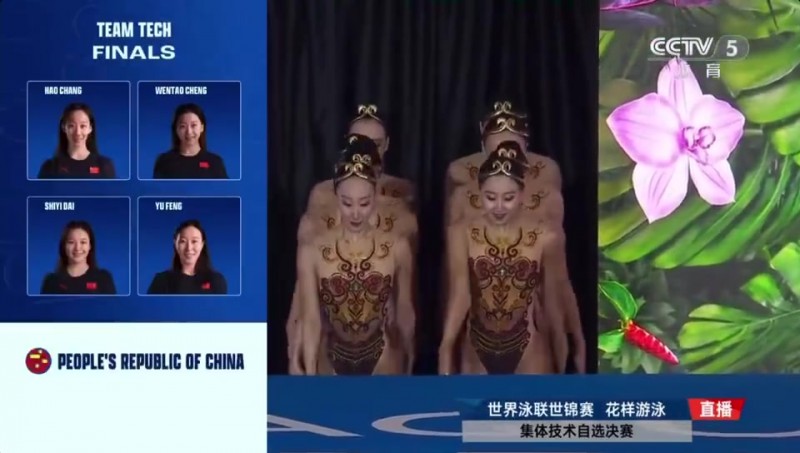【蜗牛电竞】为国争光!中国花游用《黑神话悟空》BGM夺冠