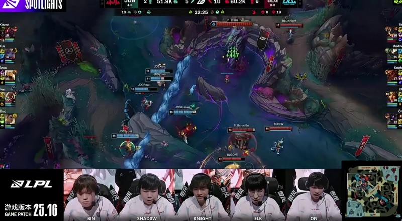 【蜗牛电竞】BLG战胜JDG语音 ON:放假了,强哥;shad0w:哎,我的(挠头)