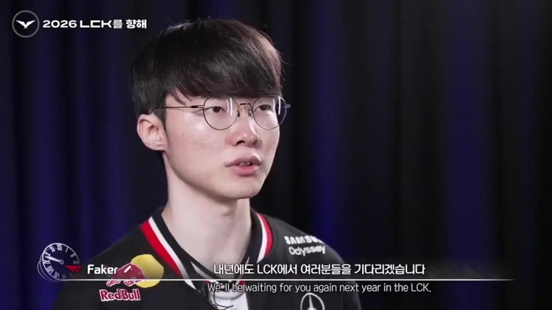 意思明年不会退役！Faker：明年我也会在LCK等待大家
