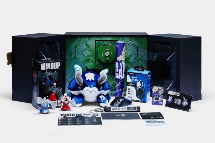 【蜗牛电竞】LOL推出2025全球总决赛典藏礼盒 包括实体物品和数字道具