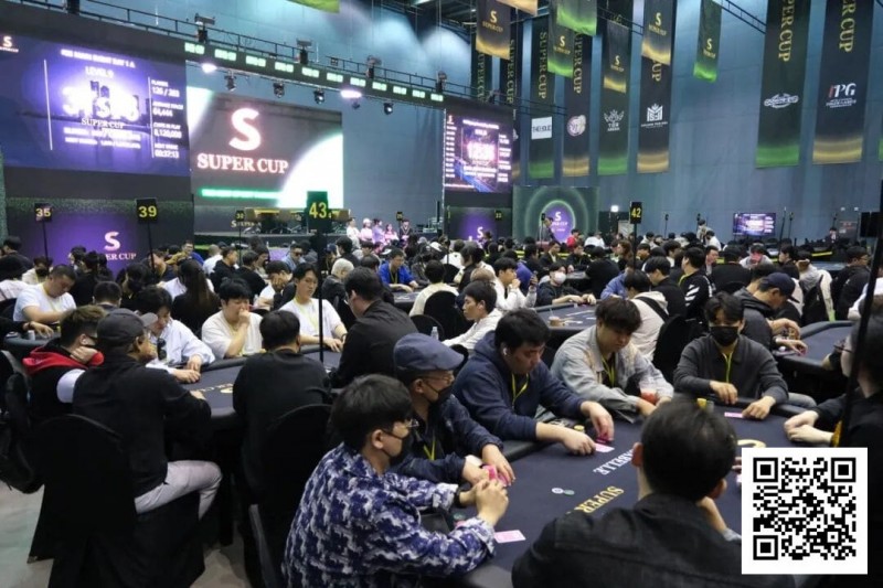 【EV扑克】Super Cup仁川站|王金琦 黄华闯入神秘赏金赛FT!主赛A组228人参赛29人晋级,余云超 曹庭嘉等人晋级DAY2【蜗牛电竞】