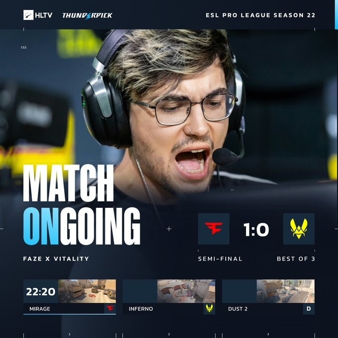 【蜗牛电竞】🎮弓箭手放箭!总监米垃圾爆杀小蜜蜂 FaZe三加时22-20拿下图一