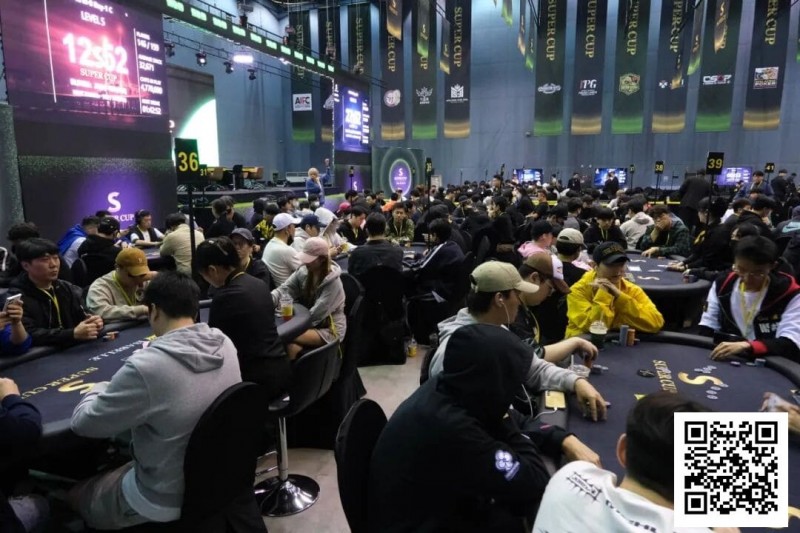 【EV扑克】Super Cup仁川站|神秘赏金赛638人参赛81人晋级;众多中国选手抵达仁川战场 主赛事即将开启!【蜗牛电竞】