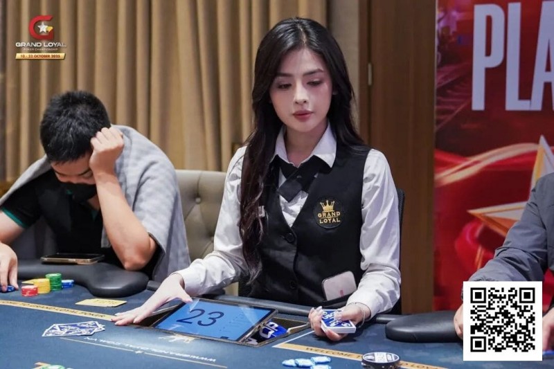 【EV扑克】GLPC系列赛·河内 | 迷你主赛事DAY1共1381人次参赛,中国选手张波横扫牌桌,122万记分巨大优势晋级!【蜗牛电竞】