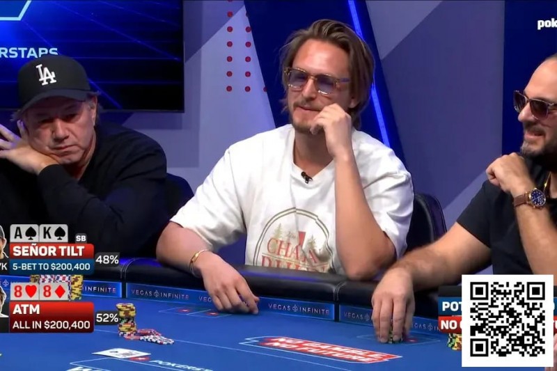 【EV扑克】弃掉QQ后翻牌连发两张Q,David Benyamine惨遭“补刀”【蜗牛电竞】