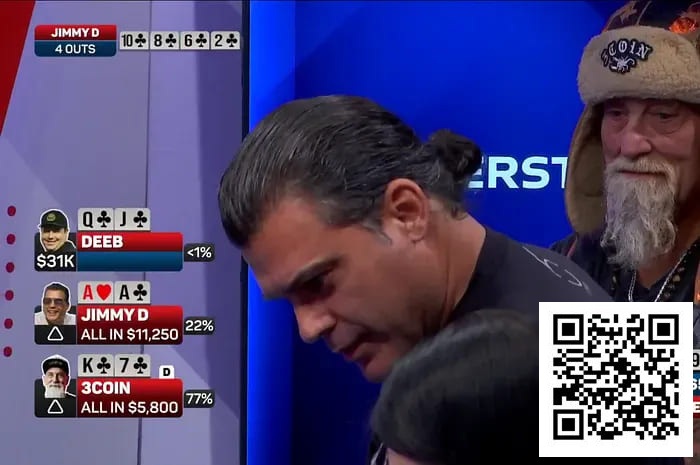 【EV扑克】同花围攻下的AA绝命挣扎,两次发牌上演命运逆转!【蜗牛电竞】