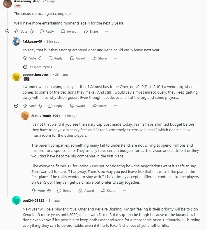 【蜗牛电竞】外网热议Peyz加入T1:被LPL吓坏了;第七八九冠献给他