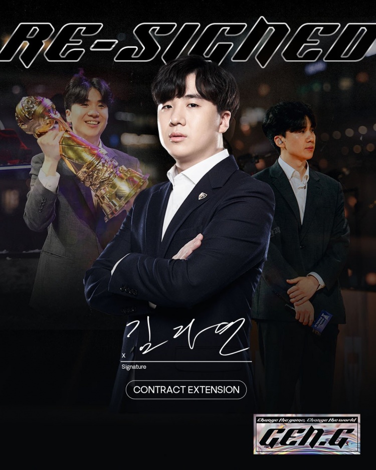 【蜗牛电竞】GEN发布人员变动公告:续约教练Lyn至2026年