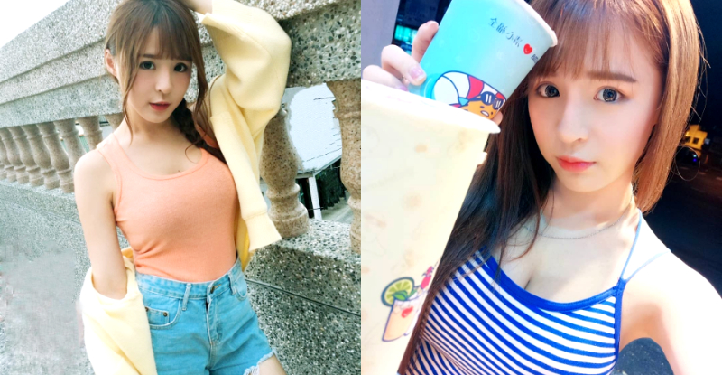 【蜗牛电竞】棉花糖的甜滋味!性感撫媚的「元元」，帶著S好曲線秀夏日風光 !