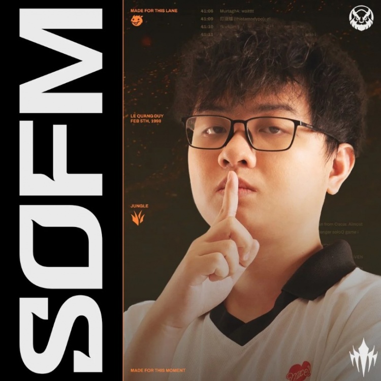 【蜗牛电竞】LCP官方宣布:SofM将在MVKE战队担任打野位 欢迎回到峡谷,传奇