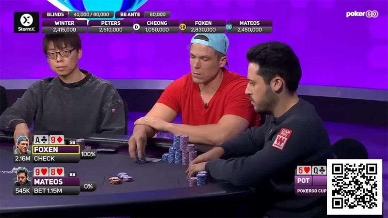 【EV扑克】干货 | 大神对决中的神级解读:Foxen揭秘对阵Mateos的史诗级Hero Call【蜗牛电竞】