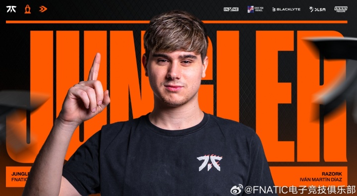 【蜗牛电竞】FNC官方：与打野选手Razork完成续约！