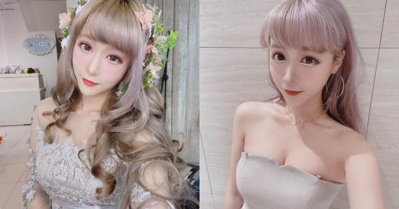 【蜗牛电竞】巨蟹座甜美正妹「薛凱云」曲線好辣，穿平口裝展現「白嫩曲線」！