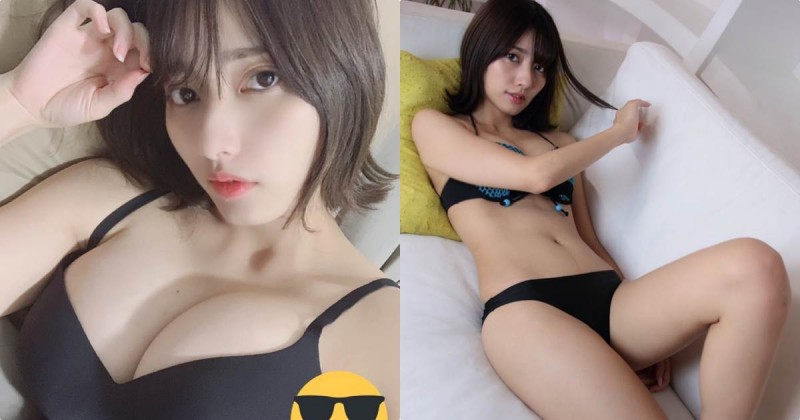 【蜗牛电竞】短髪妹「夏目まどか」車頭燈超大顆，躺下時的畫面太邪惡！