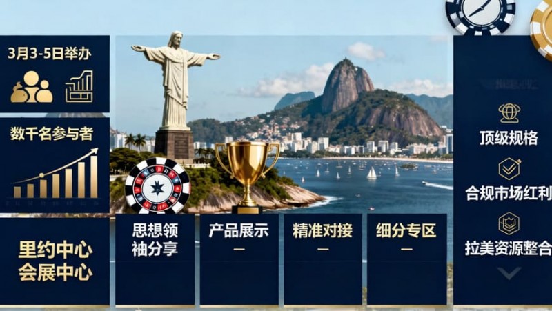 【蜗牛电竞】2026 里约 SBC 峰会重磅登场 数千人共探巴西博彩新机遇
