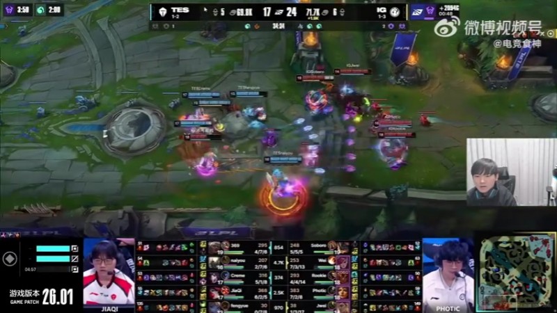 【蜗牛电竞】Jiaqi真撑住了！Jackeylove：这把真打得好，拯救了整个队伍！