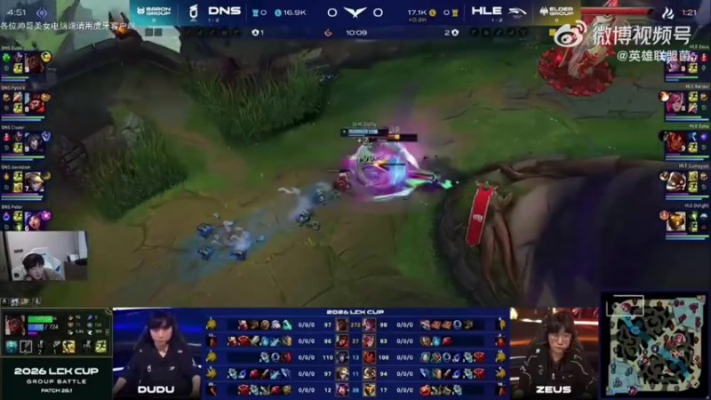 【蜗牛电竞】二路解说看Zeus兔子1-8被DNS虐昏：粉丝要说宙大哥偷了多兰人生了