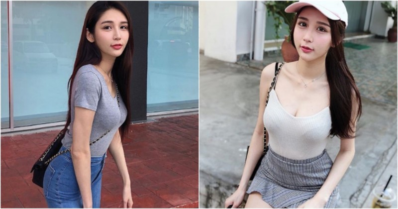 【蜗牛电竞】這背包太過分！細細鏈條分開女神yueer的「兩座雪山」 好想順著爬上去～