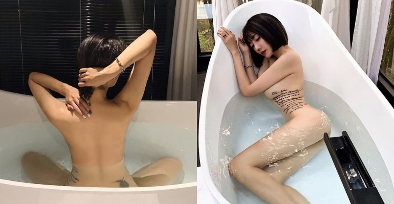 【蜗牛电竞】「火辣DJ」泡澡展極致嫩體，粉絲起心動念：「放大再放大！」