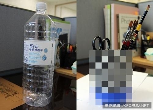 【蜗牛电竞】辦公室御用款《生活宅偏方》用寶特瓶自製收納筒收拾辦公桌吧