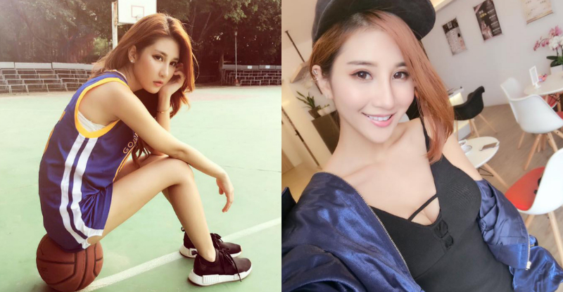 【蜗牛电竞】想打籃球了！球場捕獲「長腿正妹」白嫩細腿好搶眼！好想上前搭訕啊…