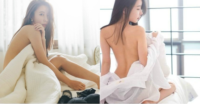 【蜗牛电竞】配合度滿分！性感女模「裸身上陣」腿微開超敬業，火辣表現讓人鼻血直流