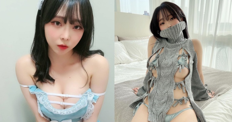 【蜗牛电竞】Coser 都這麼辣的嗎？南韓正妹 Sunha 雪乳超有料　散發滿滿工口感