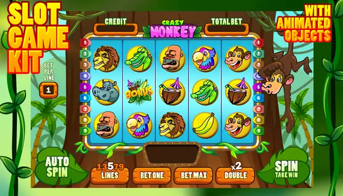 【蜗牛电竞】大发娱乐全新上线《猴子疯狂》:丛林狂潮,大奖接踵而至