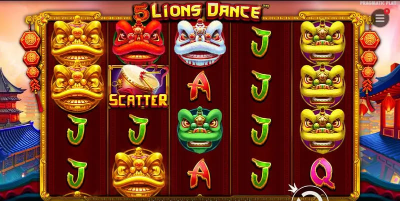 【蜗牛电竞】大发娱乐全新巨献《五狮团拜》——新春贺岁，好运连连