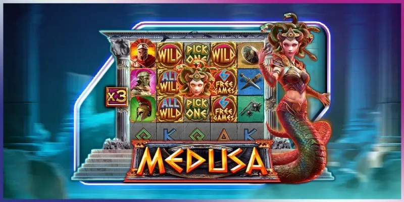 【蜗牛电竞】《美杜莎》强势上线大发娱乐城 —— 穿越神话时空，直面蛇发女王的诅咒挑战