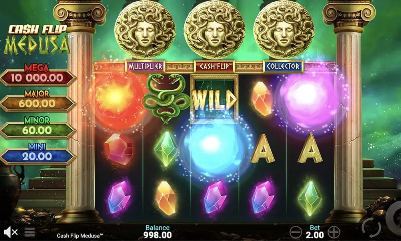 【蜗牛电竞】《美杜莎》强势上线大发娱乐城 —— 穿越神话时空，直面蛇发女王的诅咒挑战