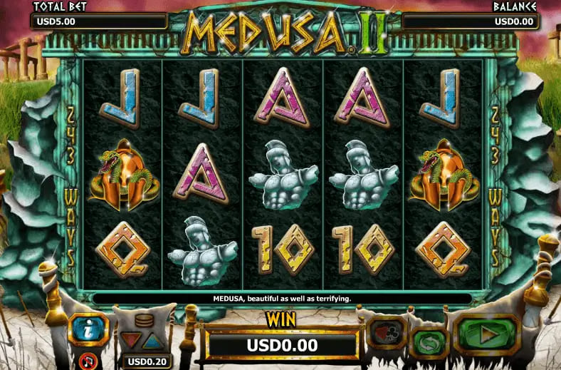 【蜗牛电竞】美杜莎II：大发娱乐独家上线的神话冒险老虎机巨作