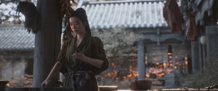 【蜗牛电竞】足控狂喜？《黑神话：钟馗》厨娘是四妹同款裸足