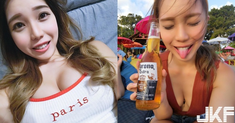 【蜗牛电竞】好邪惡的小饅頭！正妹躺床自拍「小饅頭滾出來」，白白嫩嫩看起來太誘人啦！