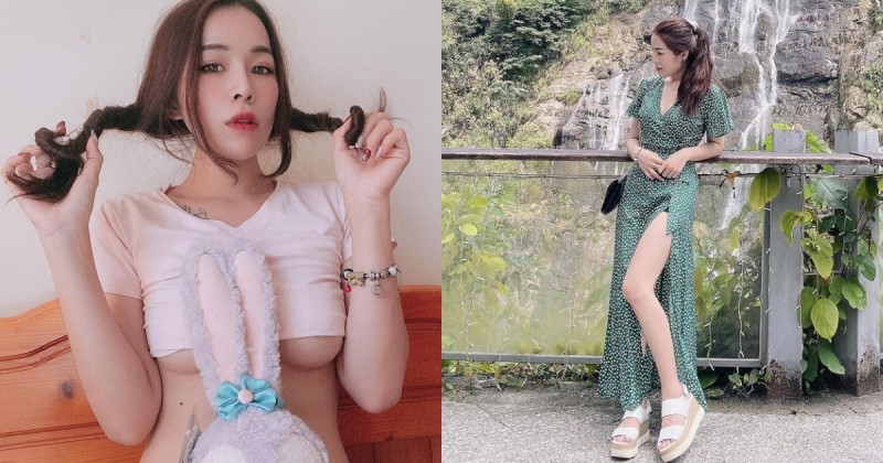 【蜗牛电竞】太有誠意！「Anna 陳安安」深夜投放雪乳，衣服太小件「南半球」全跑出來啦！