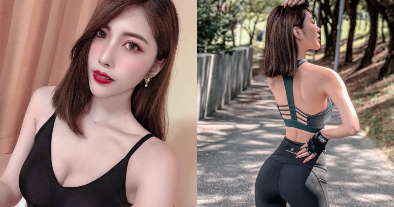 【蜗牛电竞】健身健出「渾圓水蜜桃」！性感正妹Vica熱愛運動，S曲線咖稱頂叩叩！