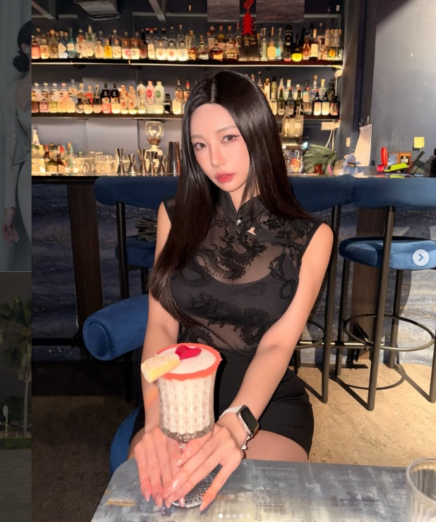 【蜗牛电竞】韩版《完蛋美女》演员晒照：朦胧美🤤🐉🍸😎