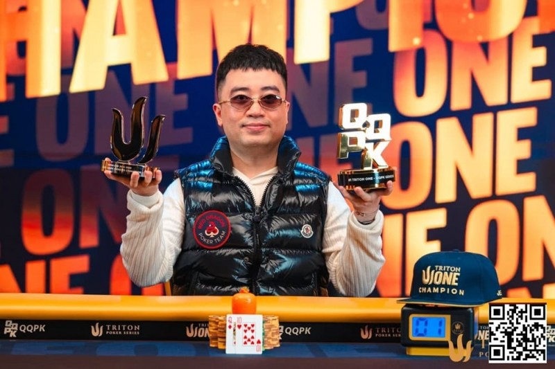【EV扑克】Triton ONE | NGUYEN HUU DUNG把握领先优势，加冕QQPK Genesis冠军【蜗牛电竞】