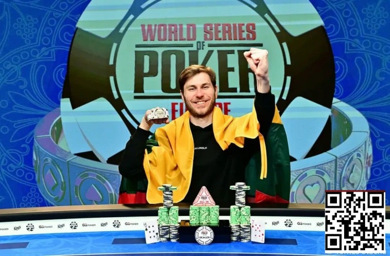 【EV扑克】WSOPE主赛事落幕：67逆袭KK！Kudzmanas豪夺200万欧创历史【蜗牛电竞】