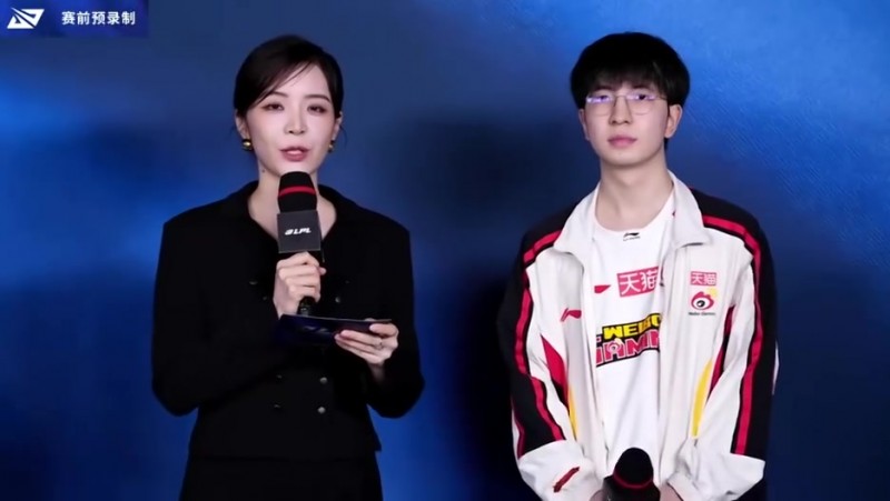 【蜗牛电竞】赛前采访Elk：TES一直在连胜，要以平稳心态进行游戏