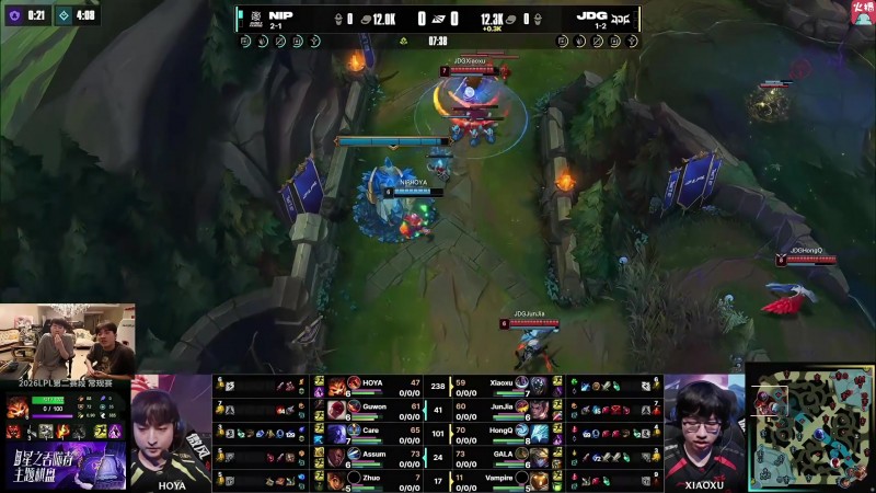 【蜗牛电竞】姿态看NIP爆冷2-0零封JDG：Assum对位Gala领先6K NIP在统治游戏！